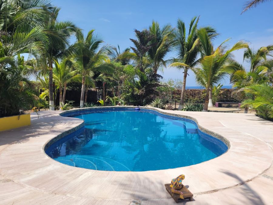 vista piscina