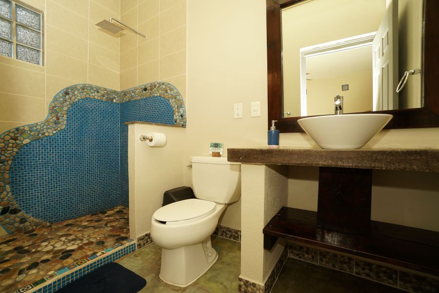 vista baño