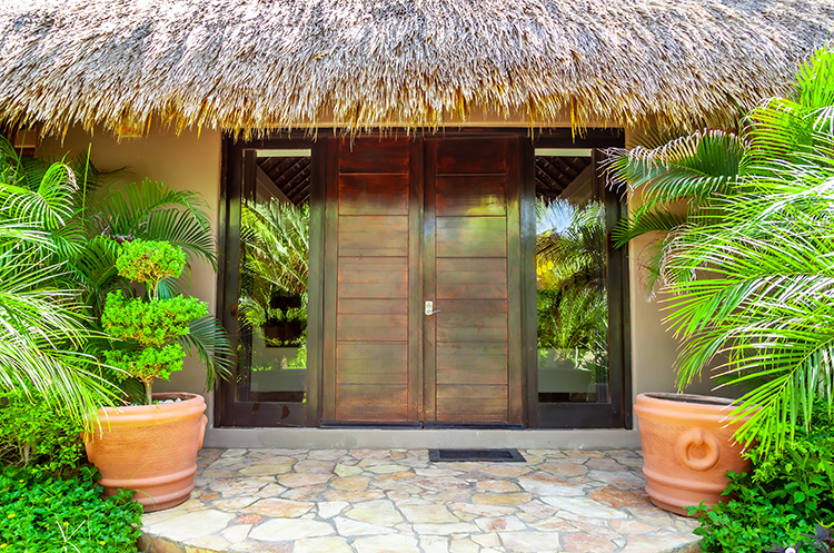 Imagen de puerta principal de la casa