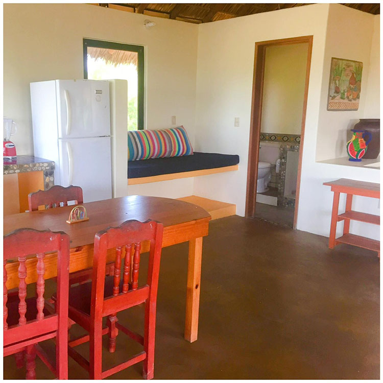 vista de cocina y alreddor